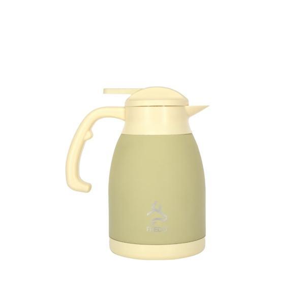 Big Therm 1.5 Lt Paslanmaz Çelik Krem Çay Termosu, 24 Saat Soğuk, 12 Saat Sıcak Tutma - Image 1