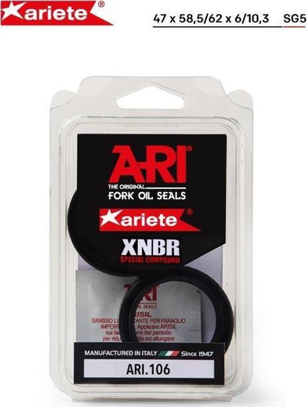 Ariete Arı.106 2006-2012 Kawasaki KX 250F Uyumlu Ön Amortisör Toz Keçesi - Image 1