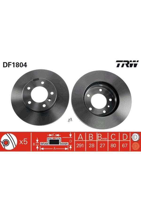 Trw Ön Fren Aynası Havalı Jaguar Xj 1989-09/1997 - Image 1