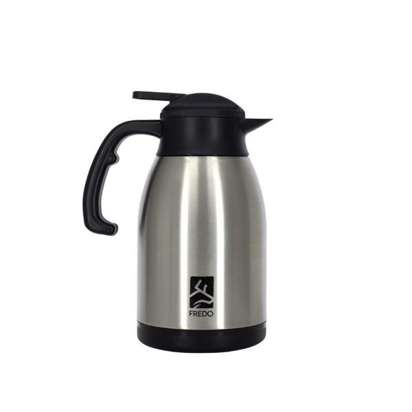 Big Therm 2 Lt Paslanmaz Çelik Inox Çay Termosu, 24 Saat Soğuk, 12 Saat Sıcak Tutma - Image 1