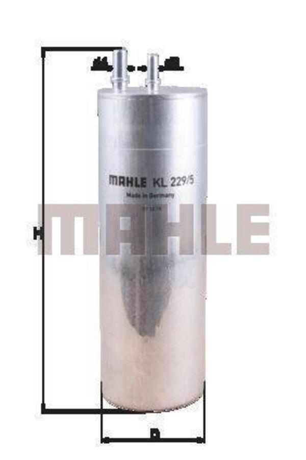 Mahle - Yakıt Filtresi (Kl2295)(Vw Multivan T6 Transporter T6) - Image 1