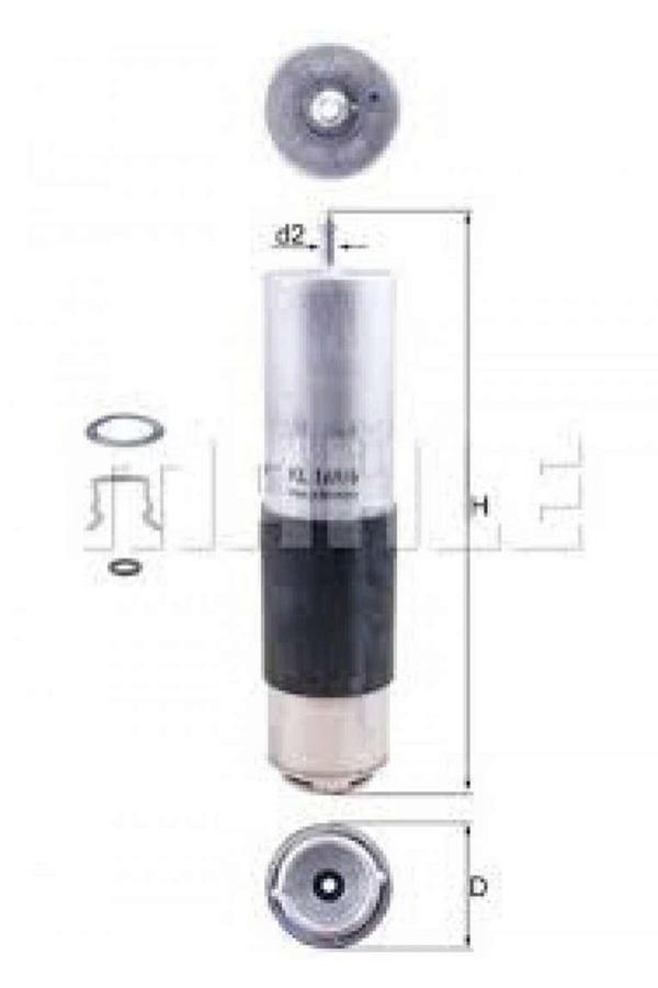 Mahle Yakıt Fıltresı Mercedes C Class Om626 W205 14 - Image 1