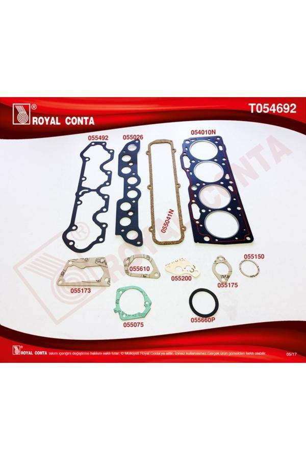 Royal T054692N Üst Takım Conta Tıpo-Uno 1.4 146 C1.000-C5.000 160 A.1000 Keçe Ve Subap Lastiği Y - Image 1