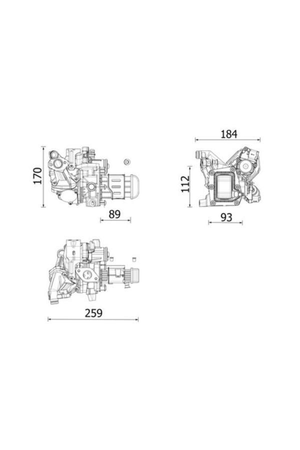 Mahle Egr Valfi C4-C5-Jumper-Jumpy-Boxer-508-5008-308-3008-Kuga Iı-Mondeo-Focus Iıı 2.0 Bluehdi-Tdcı - Image 1
