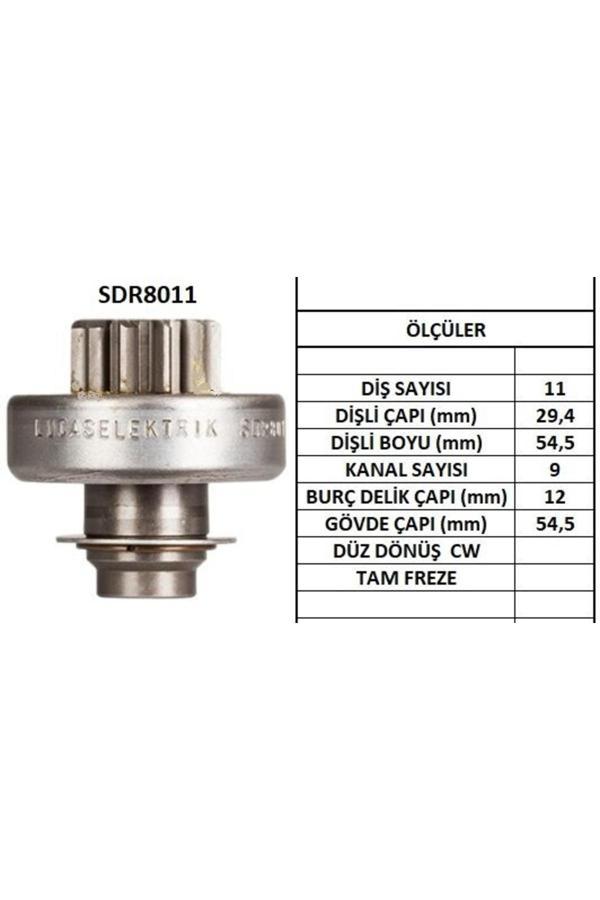Lucas Marş Dişlisi 11 Diş-9 Kanal Zen 1023 Peugeot-Cıtroen-Renault Partner-Berlıngo-P405D Volvo - Image 1