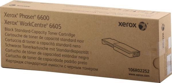 Phaser 6600-6605 Standart Kapasite Black Siyah Toner 106R02252 - Image 1