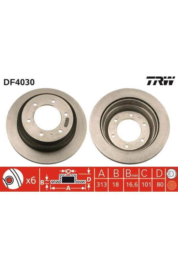 Trw Arka Fren Aynası Frontera A 2.2 İ-2.4 İ-2.3 Td-2.5 Tds-2.8Td Havalı - Image 1