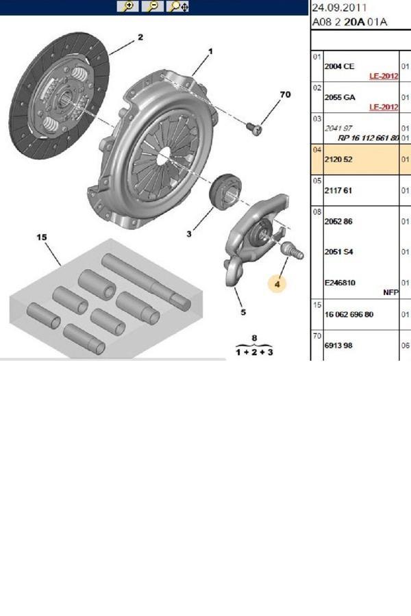 Psa Debriyaj Çatal Pimi Boxer Jumper (212052) - Image 1
