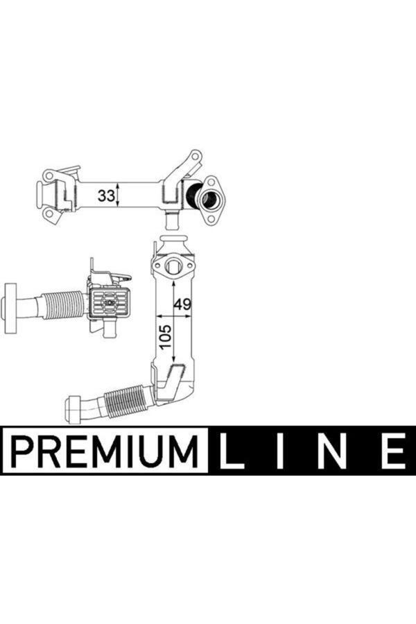 Mahle Egr Valfı Bmw M47 M57 E87 E46 E90 E91 E92 E93 E60 E61 E65 E66 E83 - Image 1
