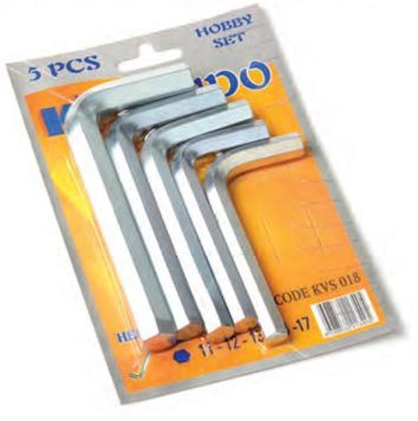 Kendo Büyük 6 Köşe Alyan Seti 5 Parça - Image 1