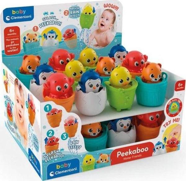 Baby Clementoni Sürpriz Saklanan Su Arkadaşları Banyo Oyuncağı 17655 - Image 1