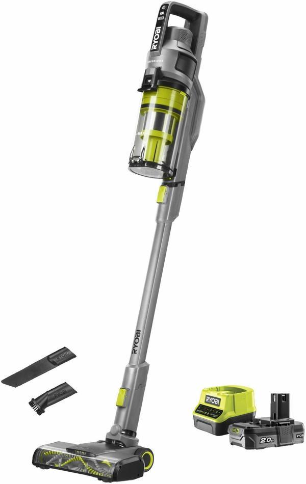 Ryobi RSVS18-1C20G 2.0Ah Tek Akülü Kömürsüz Dikey Süpürge - 5133006515 - Image 1