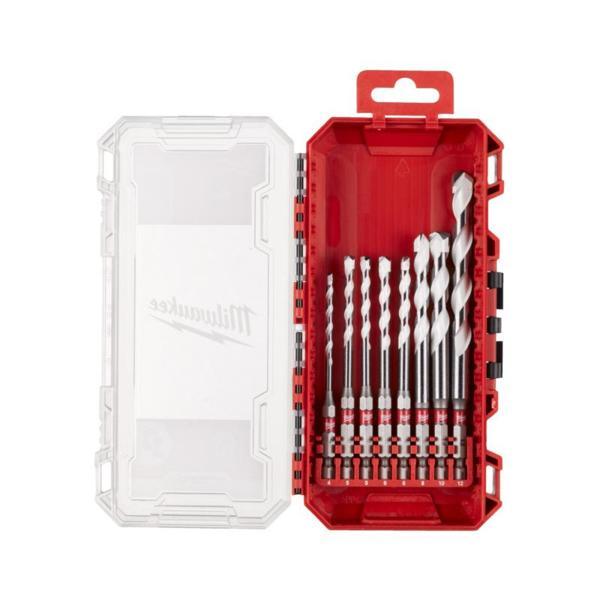 Milwaukee Multi Materyal Matkap Ucu 8 Parça Set- 4932493871 - Image 1