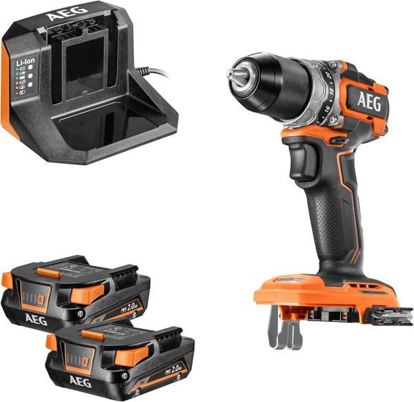 Aeg BS 18SBL2-202C 2x2.0Ah Çift Akülü Kömürsüz Vidalama - 4935480056 - Image 1