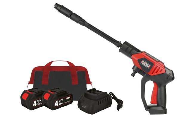 Attlas 21 HPW-402C 21V 2x4.0Ah Çift Akülü Basınçlı Yıkama Tabancası - A0901011 - Image 1