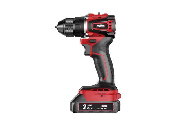 Attlas ATBL 21 BLPD-202 C 21V 2x2.0Ah Çift Akülü Kömürsüz Darbeli Matkap 45 NM Tork - A0104173 - Image 1