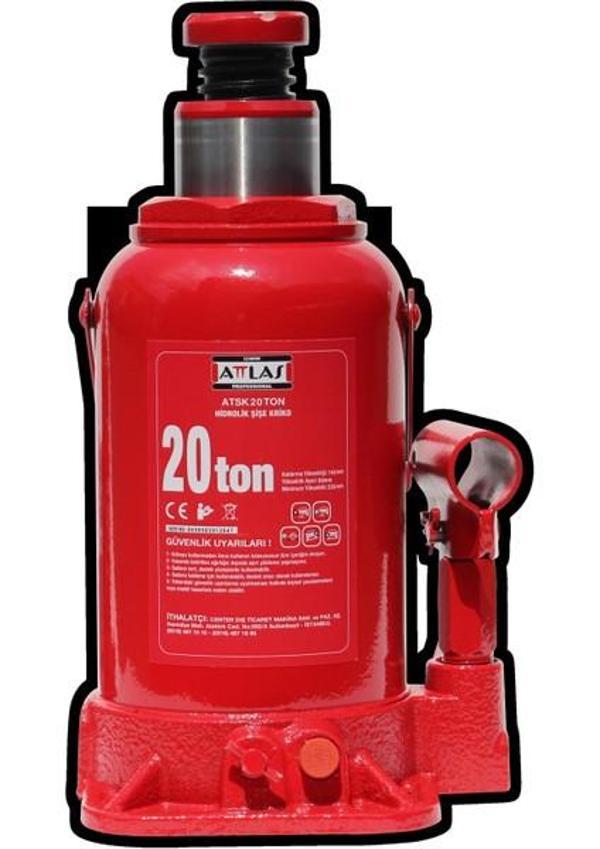 Attlas Atsk 20 Ton Hidrolik Şişe Kriko - A1201008 - Image 1