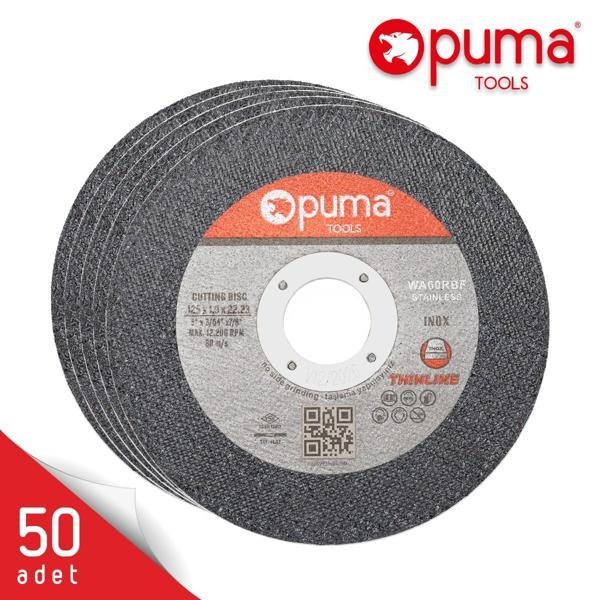 Puma Tools İnox Kesici Taş 125x1.0x22.23 mm 50 adet - Image 1