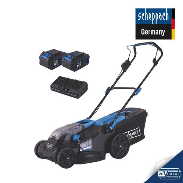 Scheppach BC-MP430 2x4 Ah Akülü Çim Biçme Makinesi - 5911415400 - Image 1