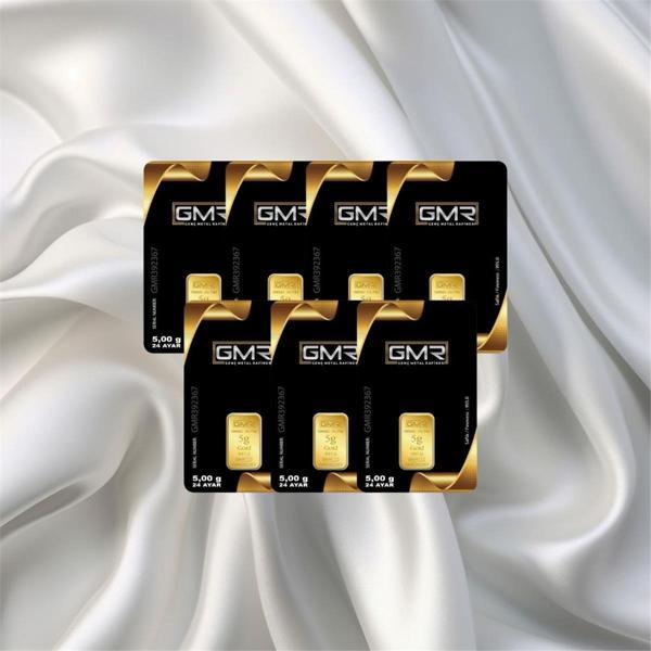 7 Adet 5 Gr 24 Ayar Gmr Gram Altın - Image 1