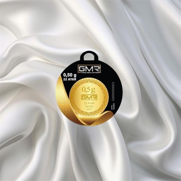 0.50 Gr 22 Ayar Gmr Gram Altın - Image 1