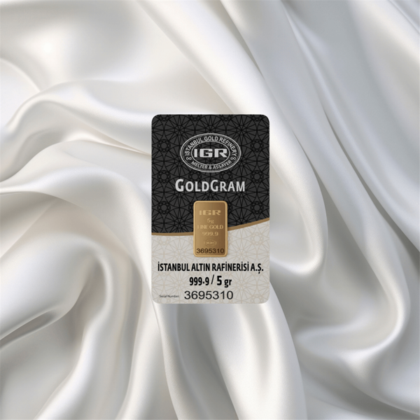5 Gr 24 Ayar 999.9 İar Gram Altın - Image 1