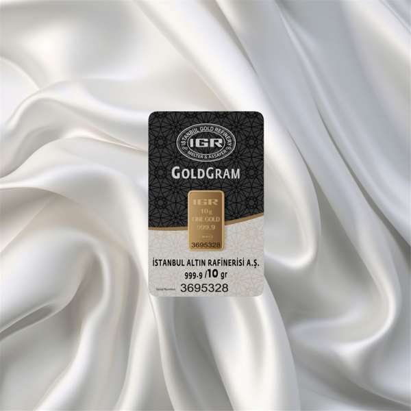 10 Gr 24 Ayar 999.9 İar Gram Altın - Image 1