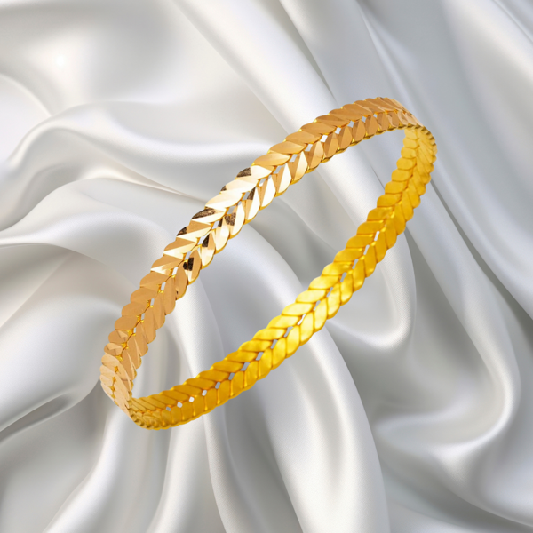 22 Ayar Başak Bilezik 20 Gr - Image 1