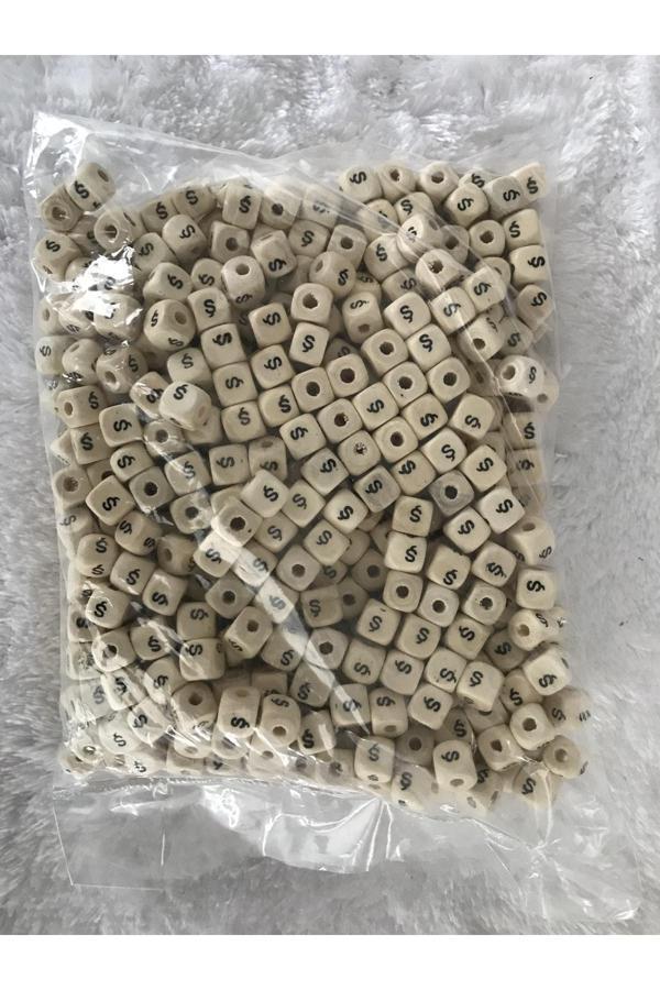 Trendhobievi Ş Harfi Ahşap Boncuk ( 50 Adet ) - Image 1