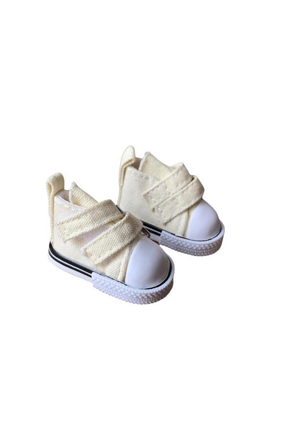 Hobireyon Amigurumi Converse (Krem) - Image 1