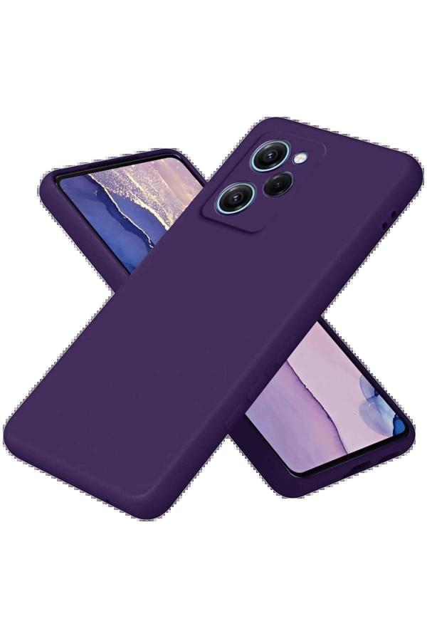 Xiaomi Poco X5 Pro 5G Nano içi Kadife Silikon - Mor-(5796) - Image 1
