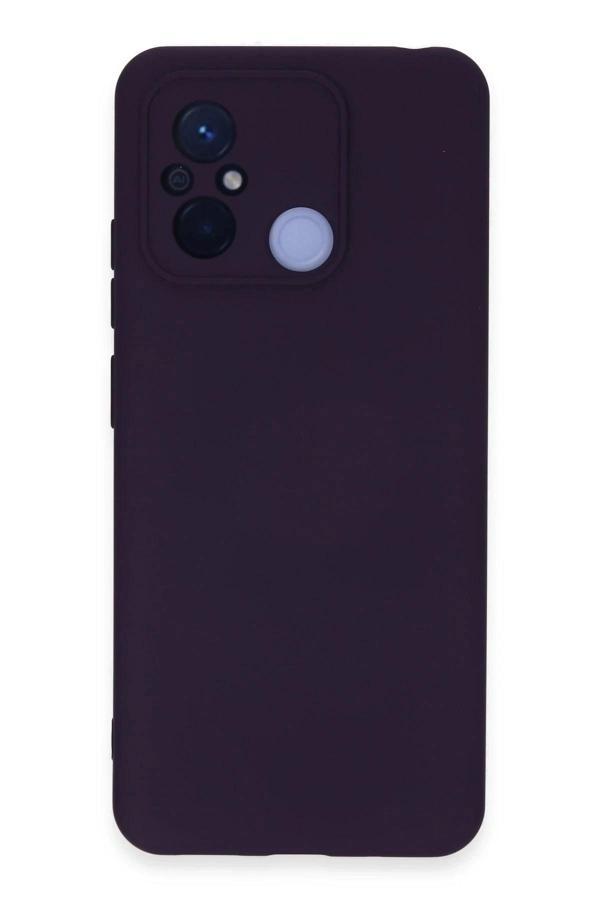 Xiaomi Redmi 12C Kılıf Nano içi Kadife Silikon - Mor-(5796) - Image 1