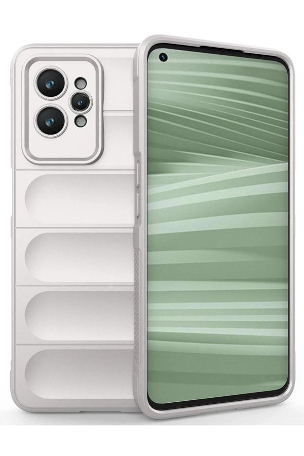 Realme GT2 Pro 5G Kılıf Optimum Silikon - Krem-(5796) - Image 1