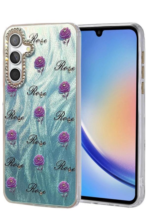 Samsung Galaxy A34 5G Kılıf Blade Aynalı Desenli Kapak - Desen 9-(5796) - Image 1