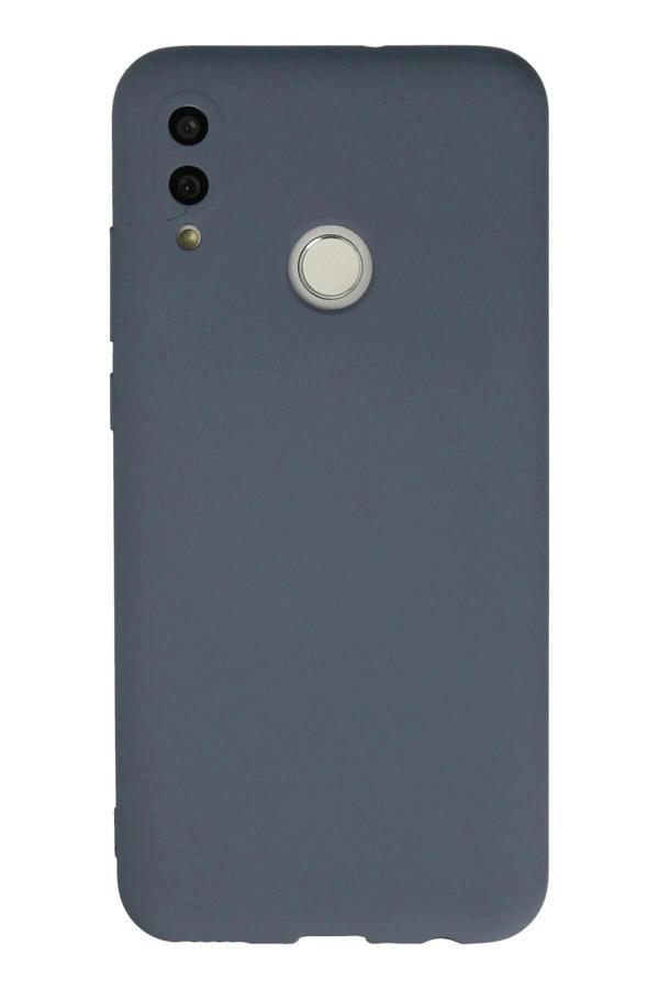 Huawei P Smart 2019 Kılıf Nano içi Kadife Silikon - Gri-(5796) - Image 1