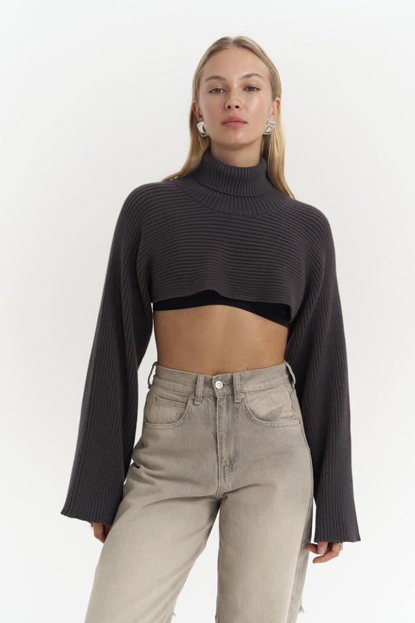 Coperni Antrasit Triko Bolero - Image 1