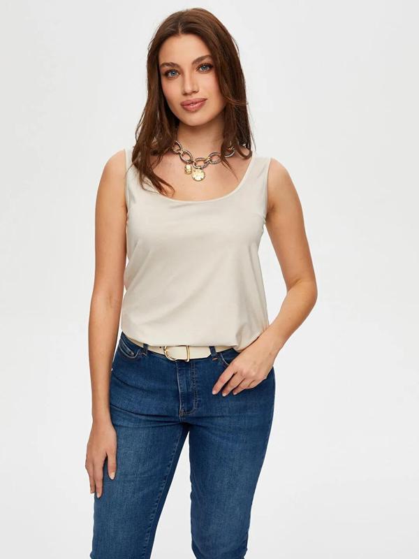 Faik Sönmez Kalın Askılı Kadın Atlet BS25ATL002 - Image 1