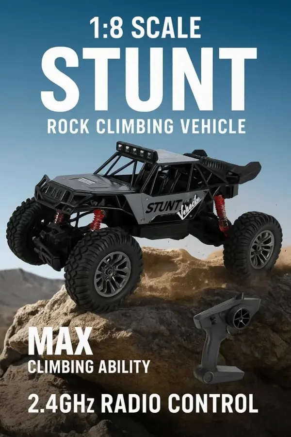 Seher Oyuncak Işıklı Şarjlı 2.4 gHz Uzaktan Kumandalı 1:8 Ölçek Dev Off-Road Aracı (ITEM KOD : RQ3052) - Image 1