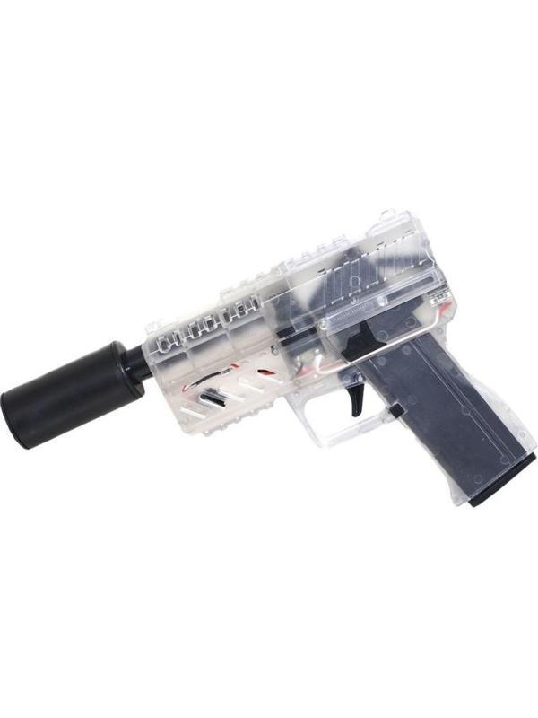 Birlik Oyuncak Tiim Şarjlı Tam Otomatik Susturuculu Mavi Glock Tabanca D2 - Image 1