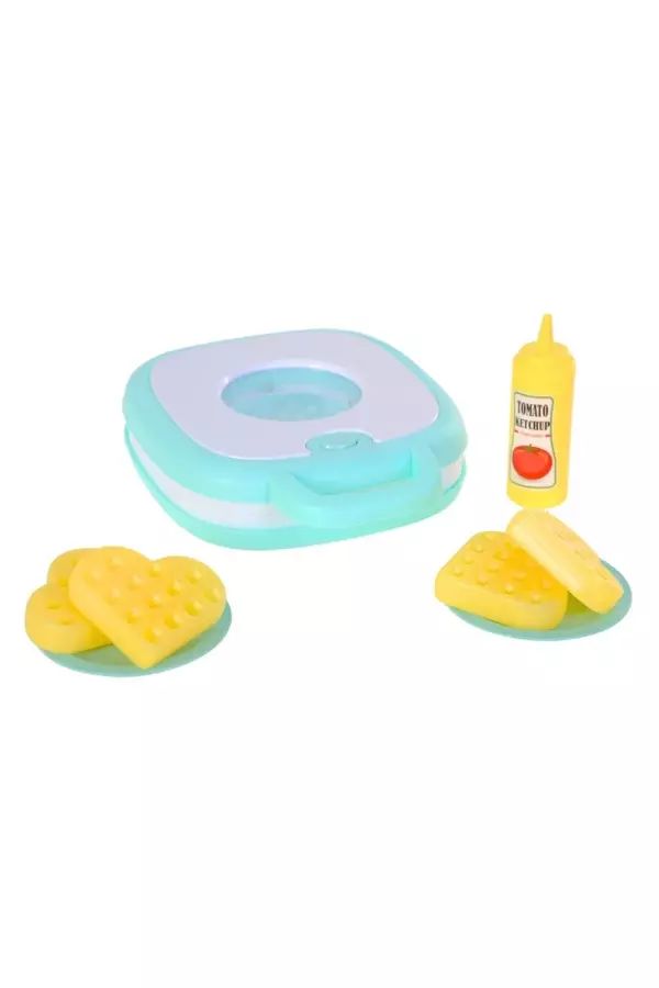 Pilli Işıklı Sesli Oyuncak Waffle Makinesi  - Image 1