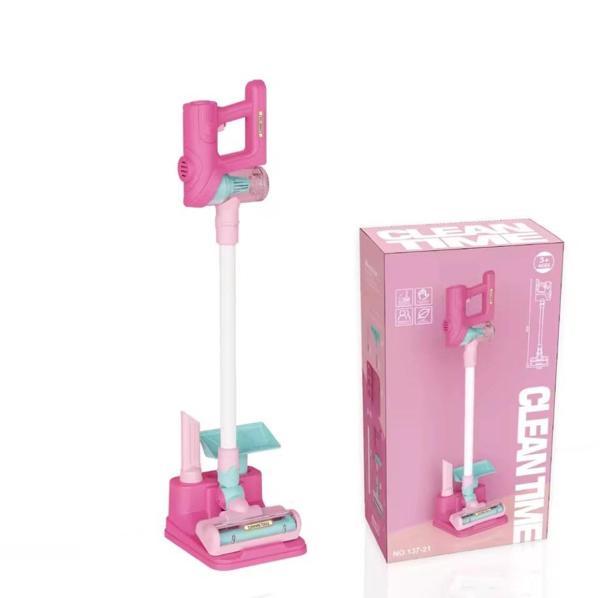 Pilli 4 Farklı Modlu Oyuncak Süpürge Temizlik Seti - Image 1
