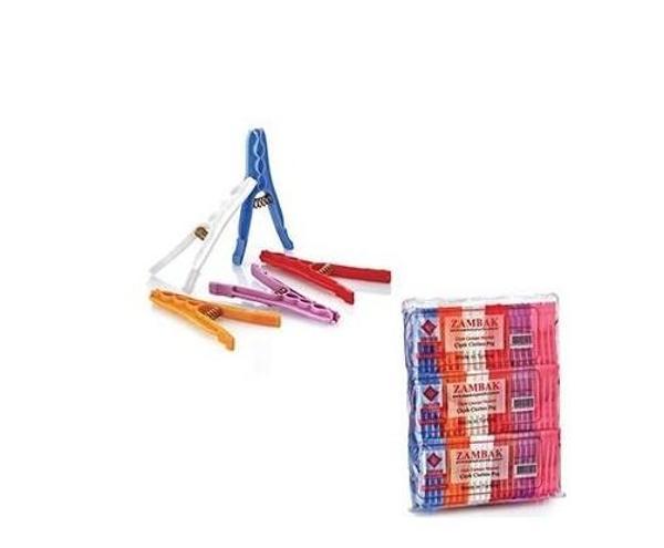 Zambak çiçek çamaşır mandalı - plastik mandal 144 adet - Image 1