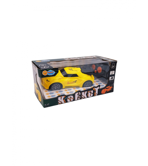 Duman Oyuncak Speyli Uzaktan Kumandalı Araba Korkut - 981,982 Sarı - Image 1