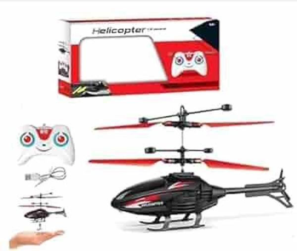 Ethem Oyuncak Sensörlü Kumandalı Şarjlı Helikopter (ITEM KOD : 1804R) KIRMIZI - Image 1