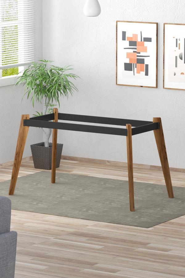 Tolia Home Ahşap-Metal Masa-Yemek Masası- Çalışma Masası Ayağı - Image 1