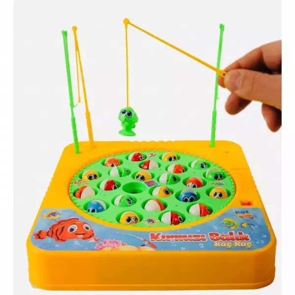 Duman Oyuncak Kutulu Pilli 24'lü Balık Tutma Oyunu (ITEM KOD : 6895) - Image 1