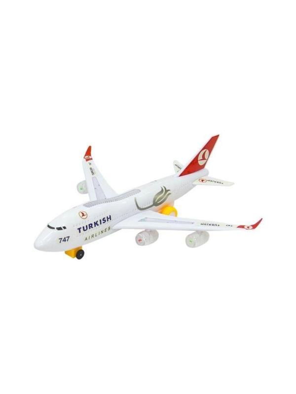 Ethem Oyuncak THY Pilli Işıklı Uçak (ITEM KOD : 266B-4) - Image 1