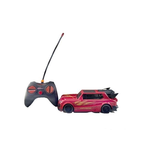 Duman Oyuncak Uzaktan Kumandalı Duman Atan Işıklı Sipahi Araba (ITEM KOD : DZ777-63) KIRMIZI - Image 1