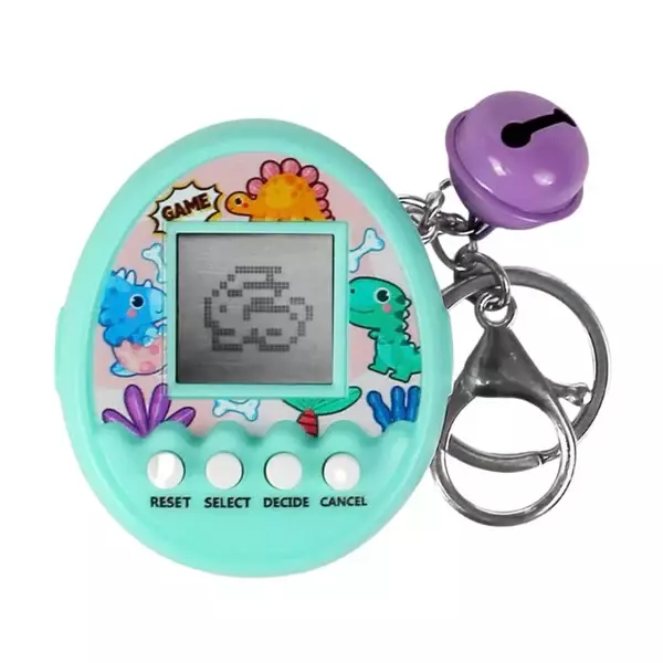 Yüksek Kaliteli Eğitici Sanal Bebek Anahtarlık YEŞİL - Image 1