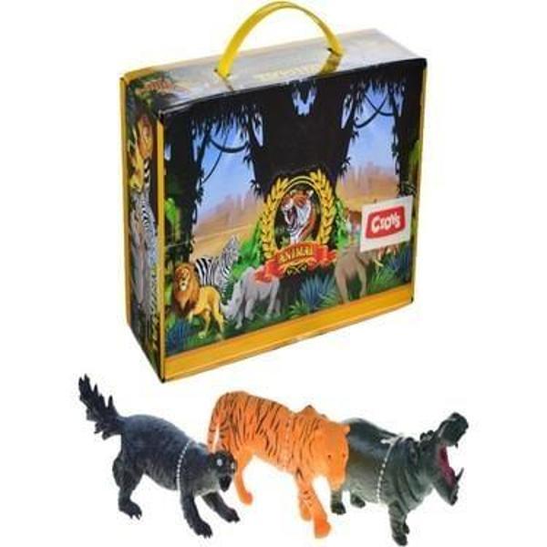 Duman Oyuncak Kutulu 6'lı Vahşi Hayvanlar Seti (ITEM KOD : 666W-246) - Image 1